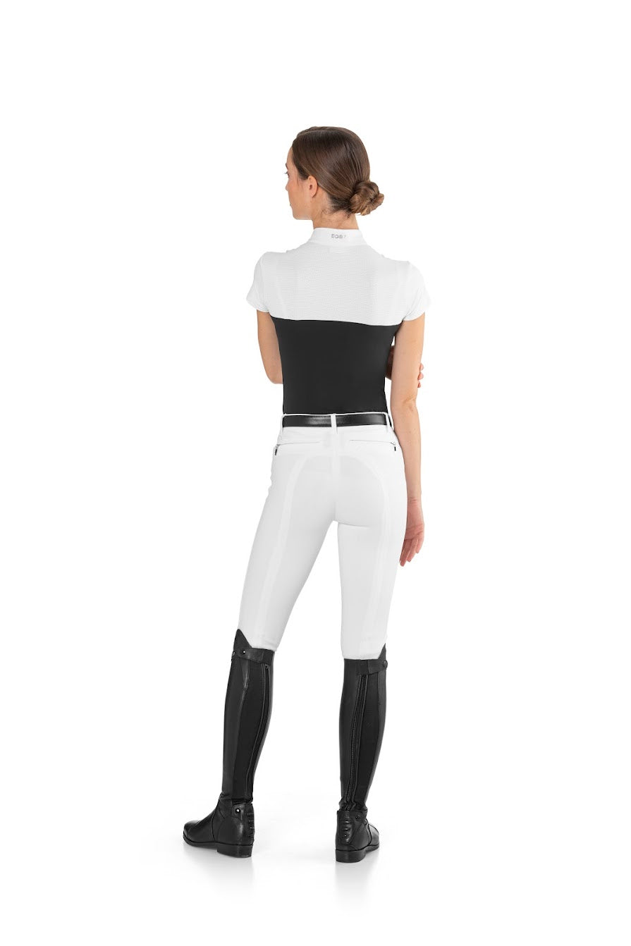 Mesh Top - Short Sleeve Black