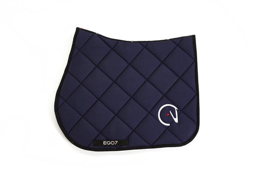 Horse Head Saddlepad Diamond - Navy Blue